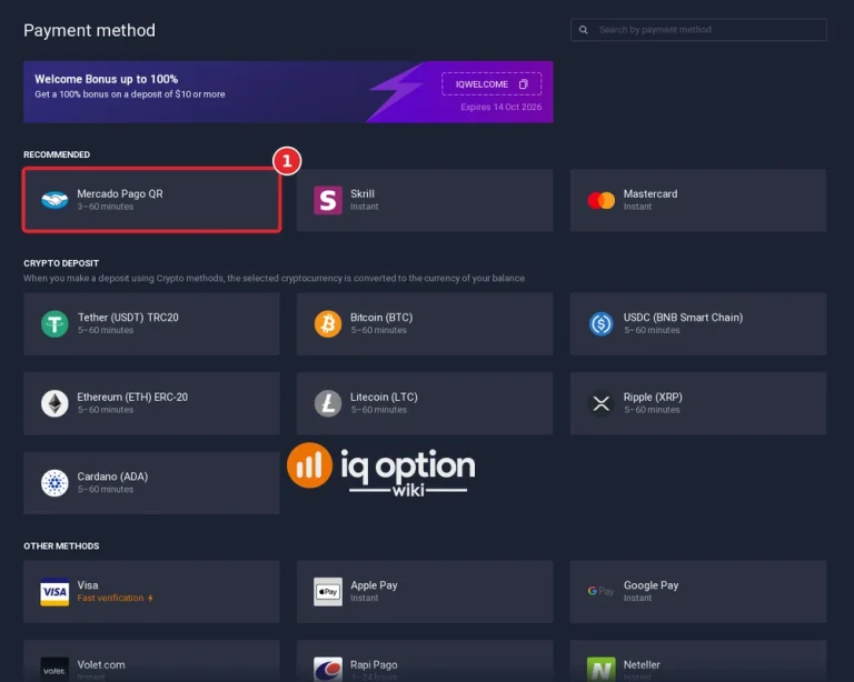 iq option argentina deposit step 3 mercado pago