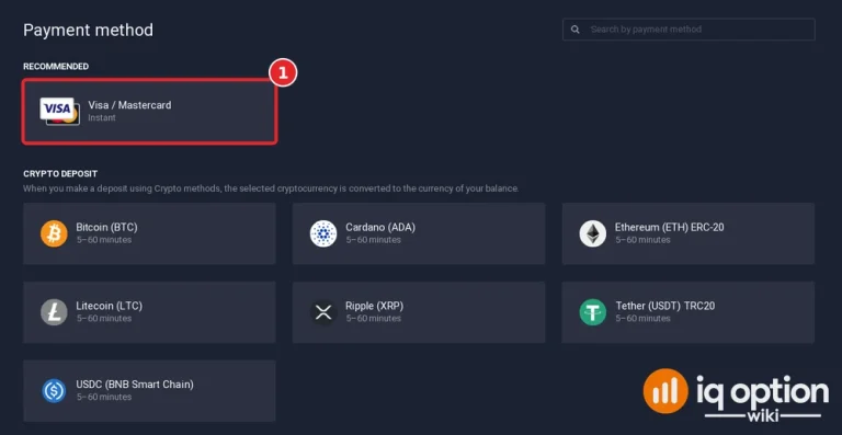iq option papua new guinea deposit step 3 visa mastercard